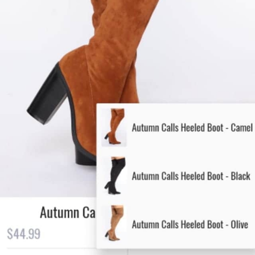 Fashion nova boots. They are new never used. $40